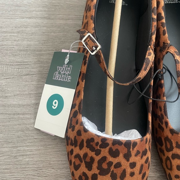 NWT!! Wild Fable Leopard Print Flats - Picture 4 of 5
